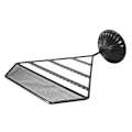 Miniatyrbilde 1 av 5: Metallisk Ørepyntstativ og Organizer, Displaystativ med Hull for Hengende Ørepynt, Piercing, Ørestikker