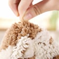 Miniatyrbild 5 av 5: Badrumsmatta Set om 2 Maskintvättbar Mikrofiber Jul-Halkfri Absorberande Badmattor för Badrum Kök Vardagsrum (Khaki)