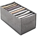 Miniatyrbillede 5 af 5: Skab Skuffe Organiser til T-shirts Jeans Skjorter Garderobe Organisering System Opbevaringsboks B