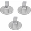 Miniatyrbilde 3 av 4: Erstatningsknapp for komfyr, sølvmetall, 6 mm, universell kontrollknapp, gasskomfyr, kjøkken, gassbluss, 6 mm ovnknapp (6 stk)