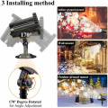 Miniatyrbilde 3 av 5: Lys Snowflake LED Julprosjektor IP65 Utendørs og Innendørs Prosjektor Lysdekorasjon, Jul, Bryllup