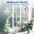 Miniatyrbillede 4 af 5: Retro Station Ur, Dobbelt Ur Til Væggen Indendørs og Udendørs