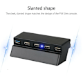 Miniatyrbillede 2 af 2: 5-port USB-hub til Ps4 Slim Edition High Speed ​​USB 3.0/2.0-adapter