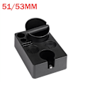 Pikkukuva 2 / 5: Kahvin tamppausalusta pidike Portafilter-teline 51/53MM Barista-lisävaruste Kone Työkalu Universaali Kahvin KnockBox,A