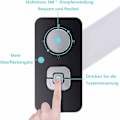 Miniatyrbillede 5 af 5: Ikke-elektrisk bidet-sprayer med selvrensende dobbelt indtrækkelige dyser - Forreste og bageste rengøring - Justerbar trykknap til koldt vand