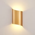 Miniatyrbillede 1 af 5: Hvid væglampe til indendørs brug, varm hvid væglampe til soveværelse, LED væglampe i guld. vægtapet - RW børnevæglampe