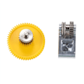 Miniatyrbild 2 av 5: Uppgraderad Extruder Växeluppsättning i Härdat Stål för 3D-skrivare P1S P1P X1 Carbon X1C Raka Tänder
