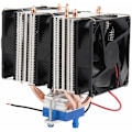 Miniatyrbild 3 av 5: 1 st termoelektrisk kylare halvledarkylning Peltier kylare luftkylning radiator vattenkylare kylsystem utrustning