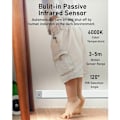 Miniatyrbilde 4 av 5: USB-ladbare LED-lys under skap med bevegelsessensor - Justerbar belysning, brukes for innendørs trapper.