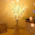 Miniatyrbillede 1 af 5: Grenlygter, LED Pilegren Lighted Branch DIY Træ Pilegrene Lampe Batteridrevet Kviste (5stk, Varm Hvid)