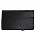 Miniatyrbillede 1 af 5: Læder Etui Stativ Cover til Zenpad Z170 Farve: Sort