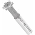 Miniatyrbillede 2 af 3: HSS 6 Flutes T-spor Fræser End Mill Cutter Værktøj 16X3Mm Grå + Sølv
