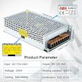 Miniatyrbillede 2 af 5: Skiftende strømforsyning 12V 20A LED-transformator 240W Skiftende strømforsyning AC 110V/240V DC 12V Skiftende konverter til radio, LED-strimmel og printer