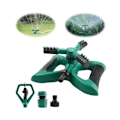 Miniatyrbillede 1 af 4: Signature Garden Græs Sprinkler Rotation, Forbinder Flere Store Tre-armede C Sprinklere, 12 Indbyggede Sprøjte Dyser, 360 D HIASDFLS