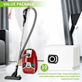 Pikkukuva 5 / 5: 10 pölynimuripussin pakkaus - Rowenta Hygiene + ZR200520:lle, Rowenta Compact Powerille, X-Trem Powerille ja Silence Forceille