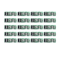 Miniatyrbilde 4 av 5: 20 stk 3S 20A 18650 Litiumbatteri Lader PCB BMS Beskyttelseskort Li-ion Modul Lad 11.1V 12V 12.6V