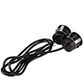 Miniatyrbillede 2 af 5: 2 stk LED Eagle Eye Backup Fog Kørelys til Bil, Motorcykel, 9W Hvidt Lys, Sort