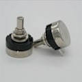 Miniatyrbild 4 av 4: 2 st RV24YN20S B102 Potensiometer 1K ohm Kolfilm Rotations Potensiometer Envarvs Potensiometer A03-6mm RV24 B102+A03
