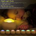 Miniatyrbilde 2 av 5: Baby nattlys, stjerne nattlys projeksjon rotasjon barn LED projektorlampe og 8 farger baby projeksjonslampe for bursdag julefest - Whi