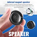 Miniatyrbillede 4 af 5: 36Mm 16 Ohm 1W Aluminiumshus Internt Magnetspeaker