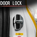 Miniatyrbild 3 av 5: 2 set dörrstabilisator skyddslås spärrar lock täcker stopp för
