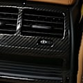 Miniatyrbilde 4 av 5: Dekorativt deksel for eksosuttak til bakre klimaanlegg i bil for 5-serie G30 2017-2018