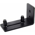 Miniatyrbilde 2 av 5: Låve Dør Gulv Guide, 1 PCS Justerbar Rulle Gulv Guide Med Skruer Låve Dør Hardware Spor Skinner Svart-