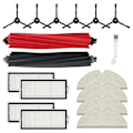 Miniatyrbilde 1 av 5: Kompatible reservedeler for Q8 Max /Q8 Max+/Q5 Pro/Q5 Pro+ støvsuger, tilbehørssett