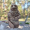 Miniatyrbild 4 av 5: Barbary Staty Odin Resin Staty Hednisk Figur Resin Staty Resin Konst för Inomhus Utomhus Dekor A