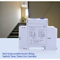 Pikkukuva 3 / 5: Aikakytkimen, Elektroninen Aikakytkimen AC 220-240V Portaiden Valoajastin Kotitalouksien Portaiden Portaikkoon