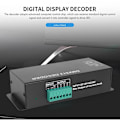Miniatyrbillede 2 af 5: Dmx 512 Digital Display Dekoder, Dmx512 Dæmpningsstyring til Led Rgbw Strip Light Strip Rj45 Forbindelse Dc 12 - 24V 20A (4 Kanaler)