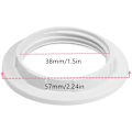 Miniatyrbillede 2 af 5: 8 stk. E27 lampeskærm reducering ring plade lampeskærm ring adapter konverter, AAFGVC