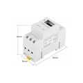 Miniatyrbillede 2 af 5: Elektrisk Timer Tidsrelæ Tidsafbryder LCD Display Ugentlig Forudindstillet Programmerbar ( 220V )