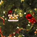 Miniatyrbillede 5 af 5: Hilsner udsøgte PVC-personlighed juletræ vedhæng DIY-vedhæng 7 Velegnet til juletemafester