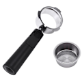 Miniatyrbilde 1 av 5: Kaffeholder i rustfritt stål 51 mm bunn for profesjonell kaffetrakter tilbehør