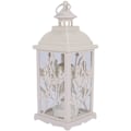 Miniatyrbillede 1 af 5: Smedejerns Vindue Glas Vindtæt Bordslampe Bryllup Have Dekoration Hængende Lampe