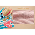 Pikkukuva 3 / 5: From Pearl Collection Towels - 6 Piece Set 100% Cotton 950g/m² Towel Set, 2 Bath Towels + 2 Hand Towels Willow Leaf Color