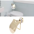 Miniatyrbillede 2 af 5: Vintage Guld Toiletpapirholder Tynd Rustfrit Stål Badeværelse Køkken Papirholder