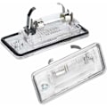 Miniatyrbilde 3 av 5: Nummerplate Lys, Lys 8E0807430A 8E0807430B Nummerplate Lys Passer til A3 A4 A5 A6 C6 A8 D3 Q7 RS4