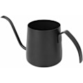 Miniatyrbillede 3 af 3: Rustfrit stål kaffemaskine (mat sort, 250 ml)-