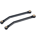 Miniatyrbilde 4 av 5: CNC metallchassis med høy klaring for 1/24 RC-bil Axial SCX24 AXI00001 C10 AXI00002 deler, svart