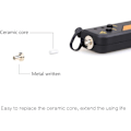 Miniatyrbillede 2 af 4: 30km FTTH Mini Visual Fault Locator VFL Universal Connector Fiberoptisk Kabeltester Udstyr til TV Telekommunikationsteknik Vedligeholdelse