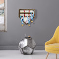 Miniatyrbild 2 av 5: Baseboll Displayfodral Basebollhållare För Bollar Display Basebollar Väggdisplaylåda Antifade UV-Skydd Vit