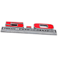 Pikkukuva 5 / 5: Auton tarra 5.0 Trim Hood Grille Badge Takatavaratilan 3D Auton tarrat 5.0 Tarroille