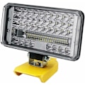 Miniatyrbild 1 av 5: 204W 8600 LM LED-arbetslampa Ficklampa för Dewalt XR 18V ​​20V Litiumbatteri