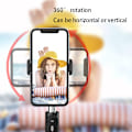 Miniatyrbillede 3 af 5: 3 i 1 Udtrækkelig Monopod Bluetooth Selfie Stick Mini Tripod med Universal Bluetooth Fjernbetjening til