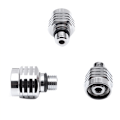 Miniatyrbilde 4 av 5: 3/8-24 Hann til 9/16-18 Hann Dykke Regulator Adapter Rørverktøy Justerbar Kobberkontakt
