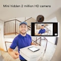 Miniatyrbild 3 av 5: Videodörrklocka med 3,5 tum LCD-skärm, 120° synfält för 14-28 mm dörrhål, smart utomhusmonitor för hemmet