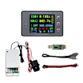 Miniatyrbild 3 av 5: 2,4 tums AC100A solcellsladdningsbatteri Coulombmeter Voltmeter Kit Kapacitetsmonitor Ström