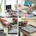 Miniatyrbillede 4 af 4: iPad Touch Pen - Tilt-følsom funktion, egnet til Apple tablets (Hvid)